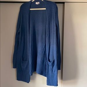 Blue old navy cardigan